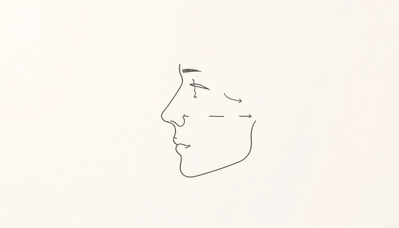 Editorial illustration for our cheek filler guide — non-surgical cosmetic procedure overview, cost, and AHPRA-registered practitioners in Australia. Decorative; not a depiction of patients or results.