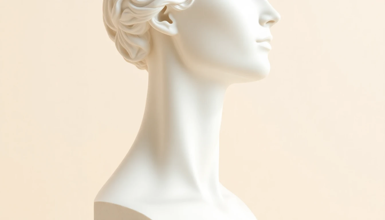 Editorial illustration for our neck lift guide — cosmetic surgery procedure overview, cost, and AHPRA-registered practitioners in Australia. Decorative; not a depiction of patients or results.
